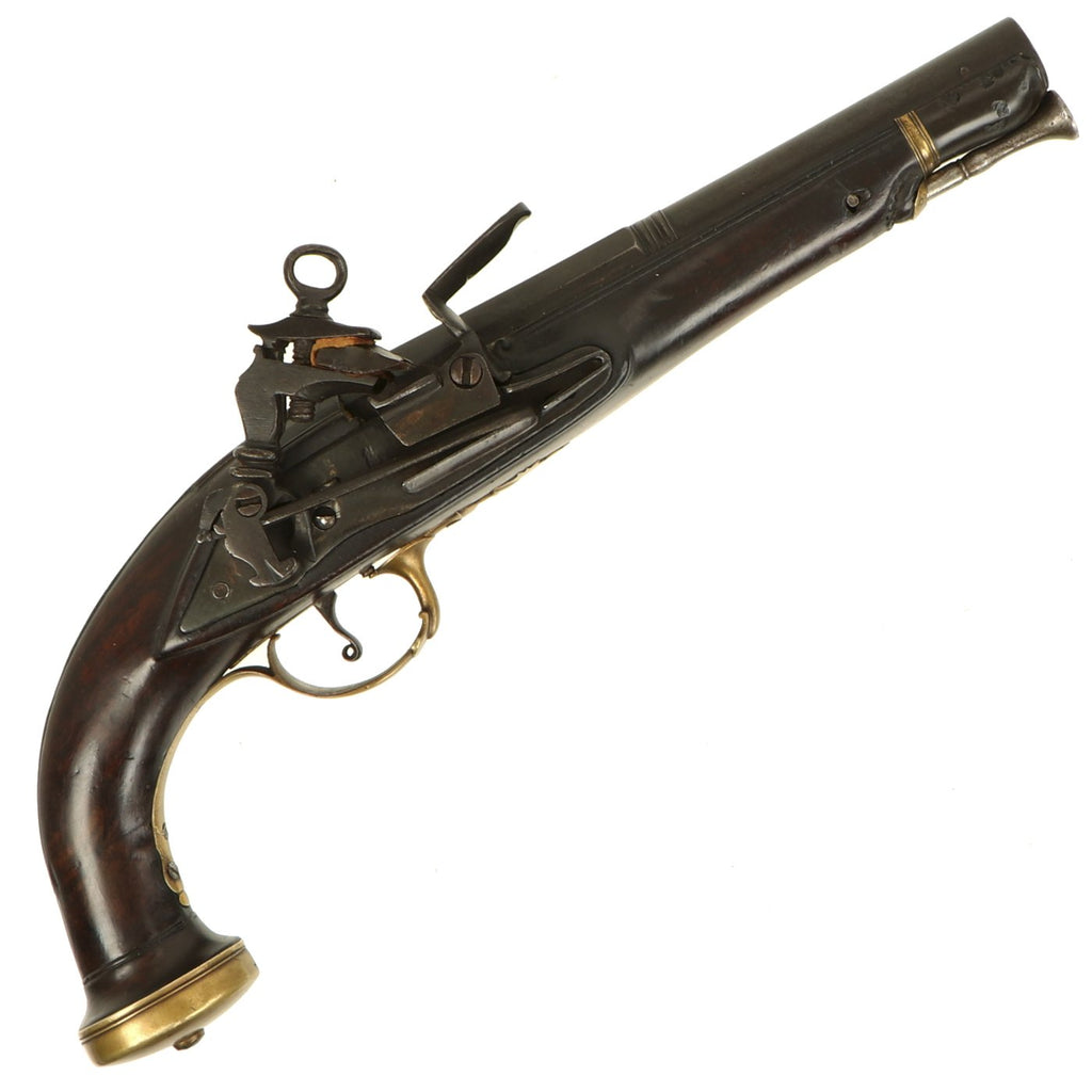 Original Italian 18th Century Miquelet Pistol with Barrel marked FABR DI NAP  c. 1790 Original Items