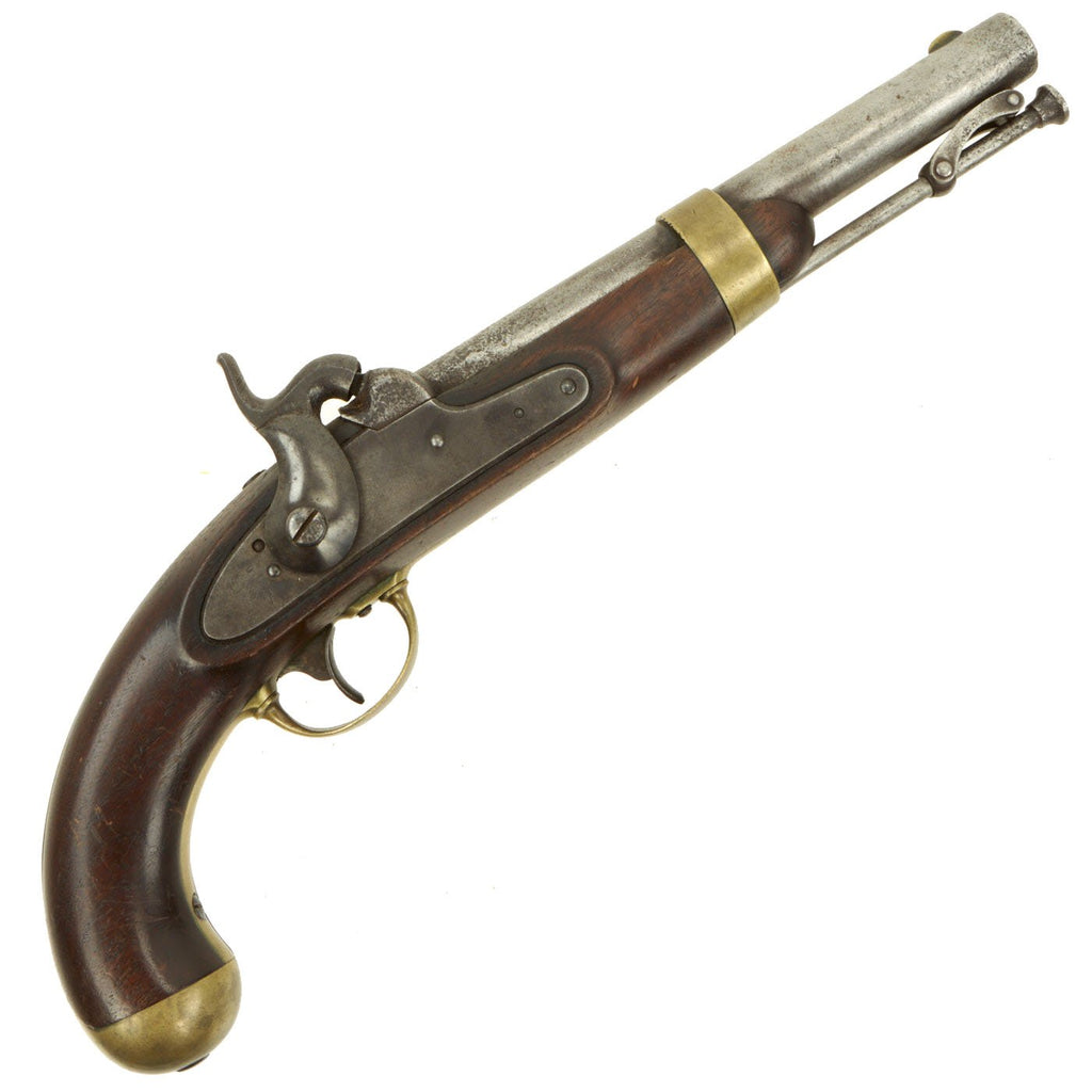 Original U.S. Civil War Era M-1842 Percussion Cavalry Pistol by H. Aston & Co. - dated 1852 Original Items