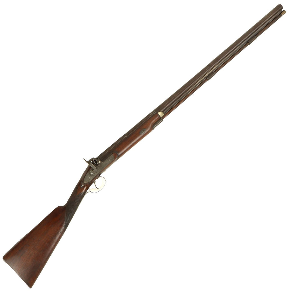 Original Scottish 10 Bore Single Barrel Percussion Fowling Piece by John Pratt of Edinburgh circa 1840 Original Items