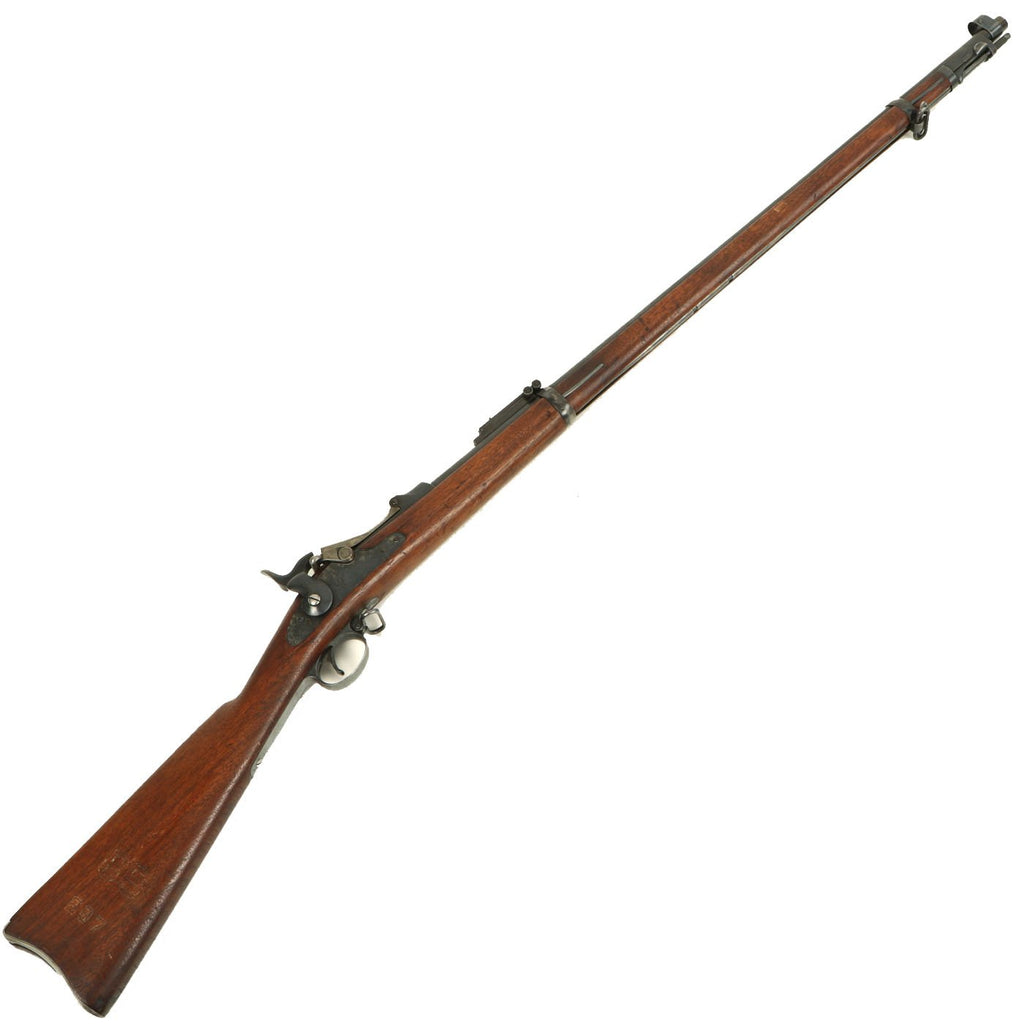 Original U.S. Springfield Trapdoor Model 1884 Round Rod Bayonet Rifle made in 1892 - Serial No 541955 Original Items