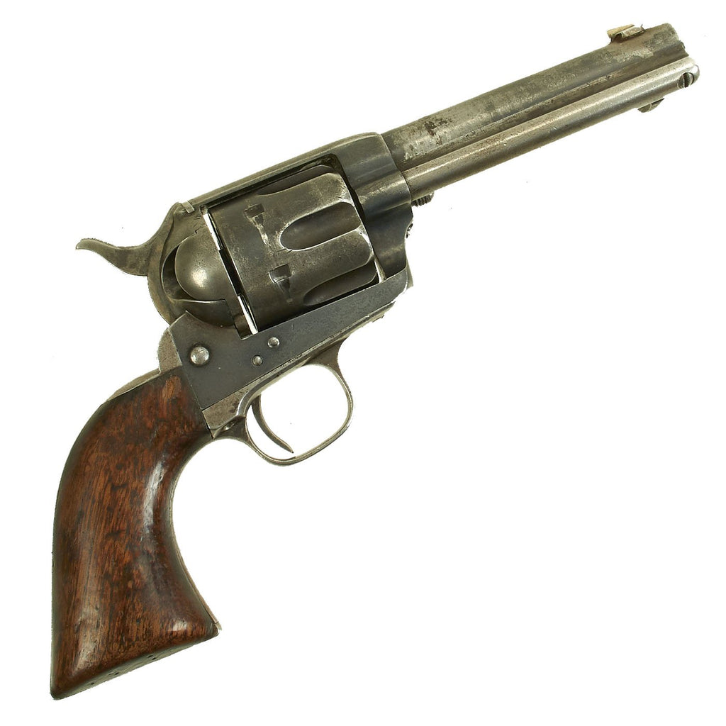 Original U.S. Antique Colt Frontier Six Shooter .44-40 Revolver with 4 3/4" Barrel made in 1884 - Serial 107924 Original Items