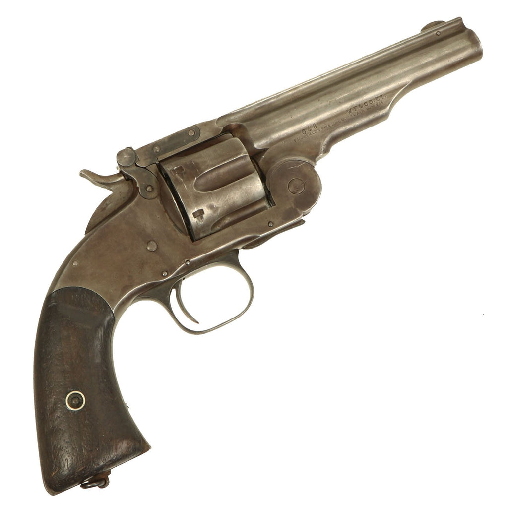 Original U.S. Smith & Wesson 2nd Model Schofield .45cal Revolver with Wells Fargo Markings - serial 7421 Original Items