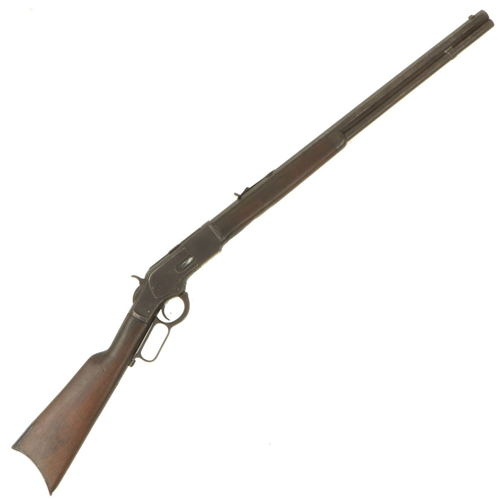 Original U.S. Winchester Model 1873 .44-40 Rifle with Octagonal Barrel made in 1890 - Serial 324118B Original Items