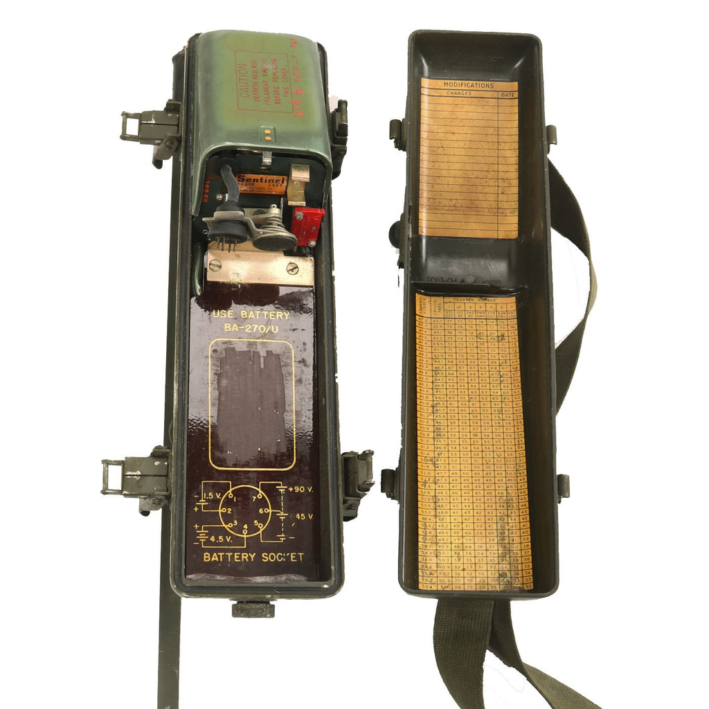 Original U.S. Korean War RT-196/PRC-6 Radio Receiver Transmitter Walki ...