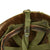 Original U.S. WWII Vietnam Reissue M1 McCord Front Seam Swivel Bale Helmet with Personalized USMC Camo Cover Original Items