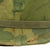 Original U.S. Vietnam M Helmet with USMC Camouflage Cover, Tobacco Pipe & Dummy Ammo Original Items