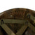 Original U.S. Vietnam M Helmet with USMC Camouflage Cover, Tobacco Pipe & Dummy Ammo Original Items