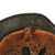 Original German WWII Army Heer M40 Single Decal Steel Helmet with Liner - Size 62 Shell Original Items