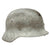 Original German WWII M40 Eastern Front Battlefield Dug Shot Through Helmet Shell - Size 64 Original Items