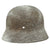 Original German WWII M40 Eastern Front Battlefield Dug Shot Through Helmet Shell - Size 64 Original Items