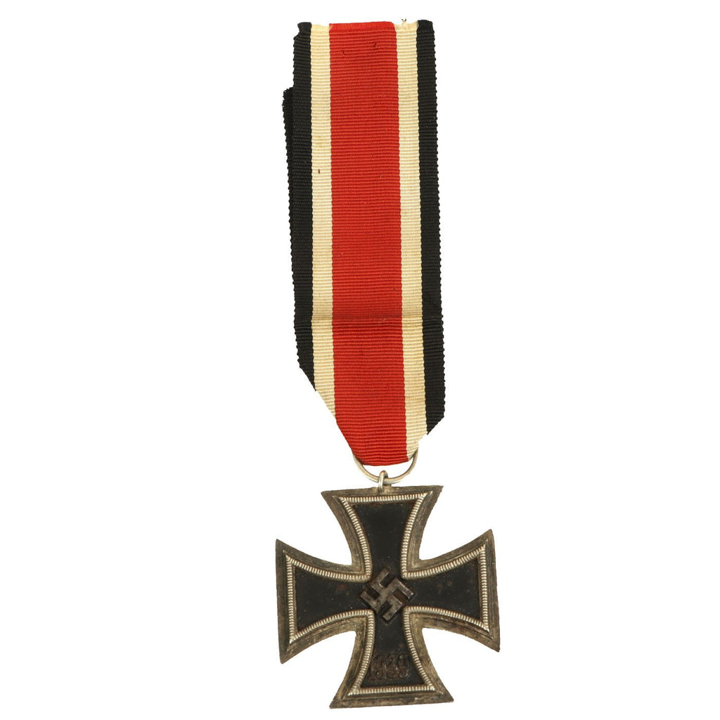 Original German WWII Iron Cross 2nd Class 1939 by Franke & Co. of Lüdenscheid with Ribbon - EKII Original Items