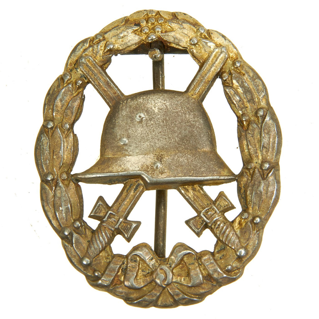 Original Imperial German WWI Cut-Out Gold Wound Badge - Verwundetenabzeichen in Gold Original Items