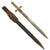 Original U.S. Civil War Era French Short Artillery Sword with Scabbard & Frog Original Items