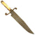 High End Replica U.S. Civil War Bone Handled Large Bowie Knife - Named and Dated 1862 Original Items