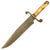 High End Replica U.S. Civil War Bone Handled Large Bowie Knife - Named and Dated 1862 Original Items