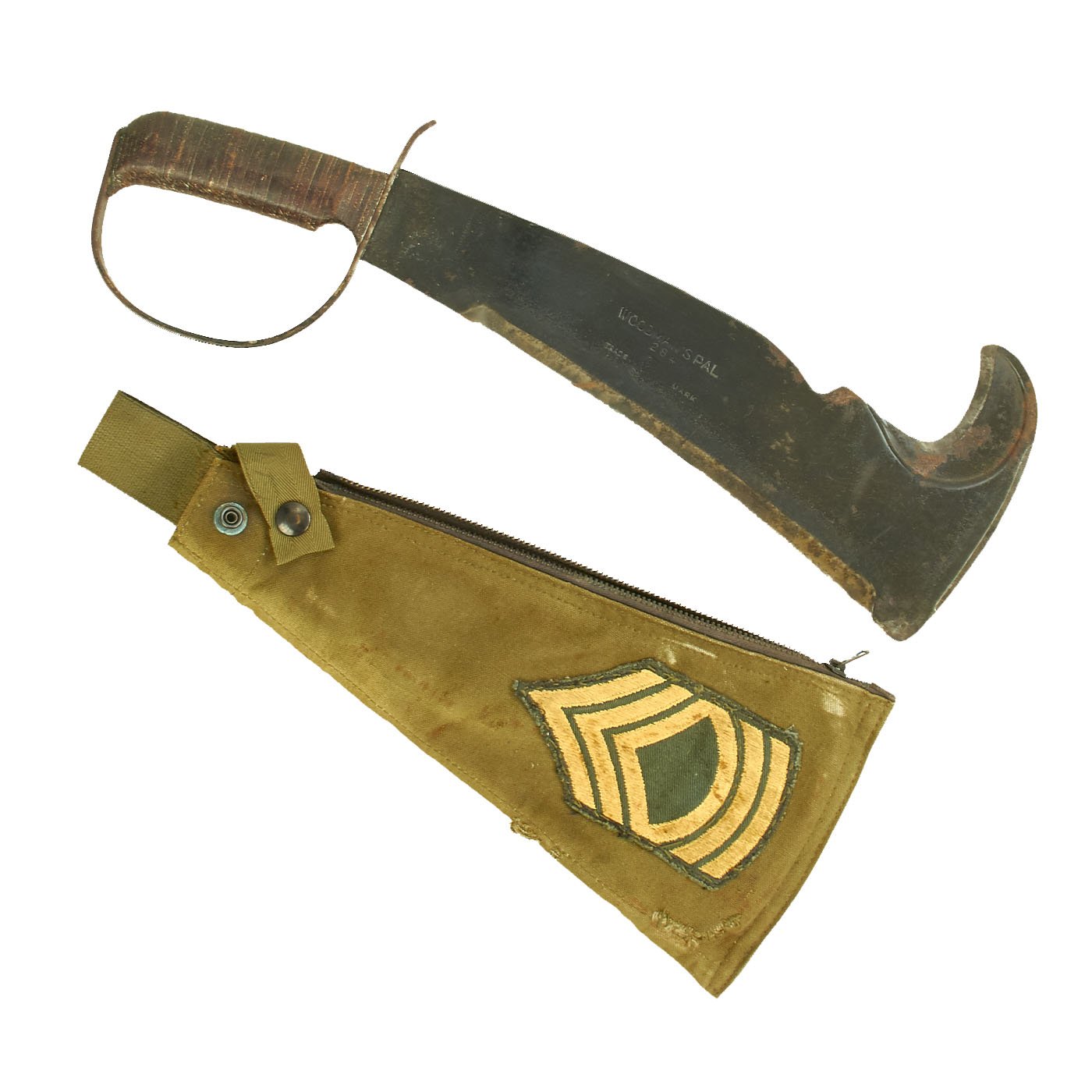 Original U.S. Post WWII Woodman's Pal Survival Axe by Victor Tool