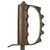 Original U.S. WWI M1917 Trench Knife by American Cutlery Co with Aged Replica Scabbard Original Items