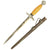 Original WWII German 2nd Model Luftwaffe Dagger by Lauterjung & Sohn Puma-Werk with Scabbard Original Items
