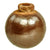 Original Japanese WWII Type 4 Ceramic Hand Grenade in Glazed Brown - Inert Original Items