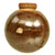 Original Japanese WWII Type 4 Ceramic Hand Grenade in Glazed Brown - Inert Original Items