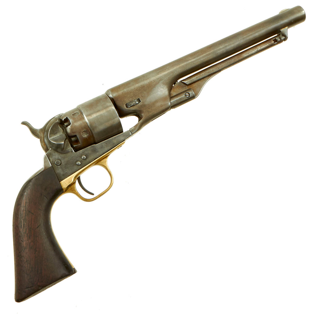 Original U.S. Civil War "Sanitized" Colt M1860 Army .44cal Percussion Revolver made in 1862 - Serial 39747 Original Items