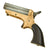 Original U.S. Sharps Model 1A .22 Rimfire 4 Barrel Brass Frame Pepperbox Pistol - Serial 14670 Original Items