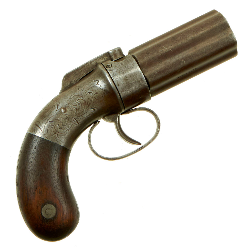 Original U.S. Manhattan Firearms Co. .28cal Percussion Pepperbox Revolver Serial 321 - Circa 1855 Original Items