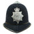 Original Set of 2 British Police Bobby Helmets - Cumbria Constabulary & Dorset Police - Formerly Part the  Tower of London Yeoman Warder’s Club Collection Original Items