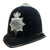 Original Set of 2 British Police Bobby Helmets - Cumbria Constabulary & Dorset Police - Formerly Part the  Tower of London Yeoman Warder’s Club Collection Original Items
