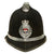 Original British Comb Top West Mercia Constabulary Bobby Helmet - Formerly Part the Yeoman Warders Club Collection Original Items