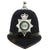 Original British “Ball Top” Royal Parks Constabulary Police Bobby Helmet - Formerly Part the Yeoman Warder’s Club Collection Tower of London Original Items