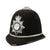 Original British Rose Top Bobby Helmet from the West Midlands Police in size 59cm - Formerly Part the Tower of London Yeoman Warders Club Collection Original Items