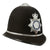 Original British Rose Top Bobby Helmet from the West Midlands Police in size 59cm - Formerly Part the Tower of London Yeoman Warders Club Collection Original Items