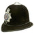 Original British Rose Top British Transportation Police Bobby Helmet - Formerly Part the Tower of London Yeoman Warders Club Collection Original Items