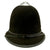 Original British Rose Top British Transportation Police Bobby Helmet - Formerly Part the Tower of London Yeoman Warders Club Collection Original Items