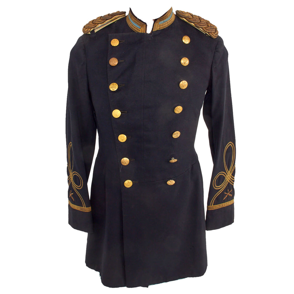 Original U.S. Philippine-American War US Army 7th Infantry Regiment Major’s Frock Coat Featuring Indian Service Button Original Items