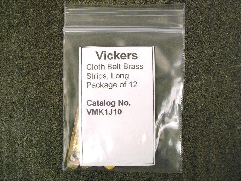 British Vickers MMG Belt Repair Strips Long: Approx 12 Original Items