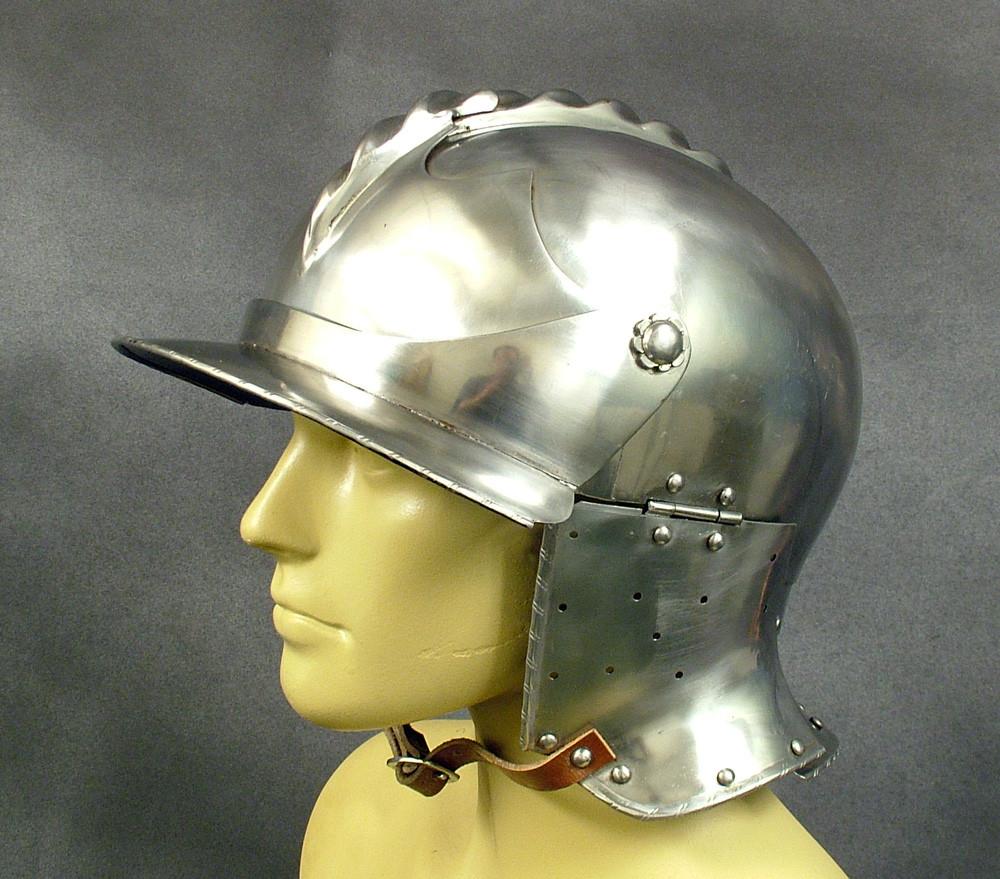 French Bascinet Helmet Circa 1580: Quality Reproduction New Made Items