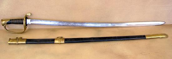 U.S. M-1840 Foot Officer Sword: U.S. Civil War New Made Items