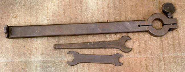 Schwarzlose Wrench & Tool Set: Original Issue Original Items