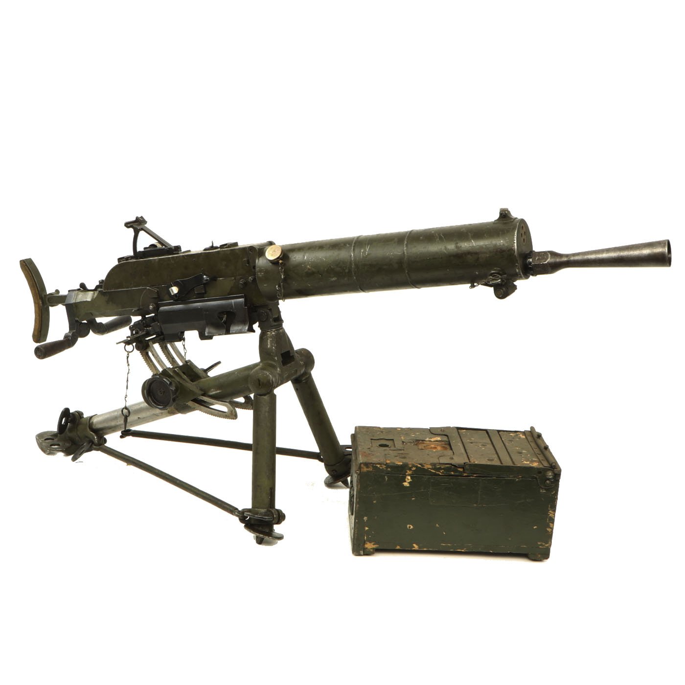 Original WWI Austro-Hungarian Schwarzlose 8mm MG M.07/12 Display