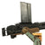 Original Japanese type 13.2mm Hotchkiss WWII Anti-Aircraft Display Gun on Pedestal Mount with Full Magazine Chest Original Items