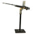 Original Japanese type 13.2mm Hotchkiss WWII Anti-Aircraft Display Gun on Pedestal Mount with Full Magazine Chest Original Items