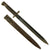 Original Portugal Bailundo Revolt Era Portuguese M1904 Bayonet and Scabbard - Used with the 8 mm. M1904/39 Mauser-Vergueiro Short Rifle Conversion Original Items