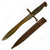 Original Spanish WWII M1941 Bolo Bayonet by Toledo Arms Factory With Steel Scabbard Original Items