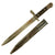 Original Turkish Model 1939 Mauser Bayonet with Reinforced Muzzle Ring for M1 Garand Rifle Original Items