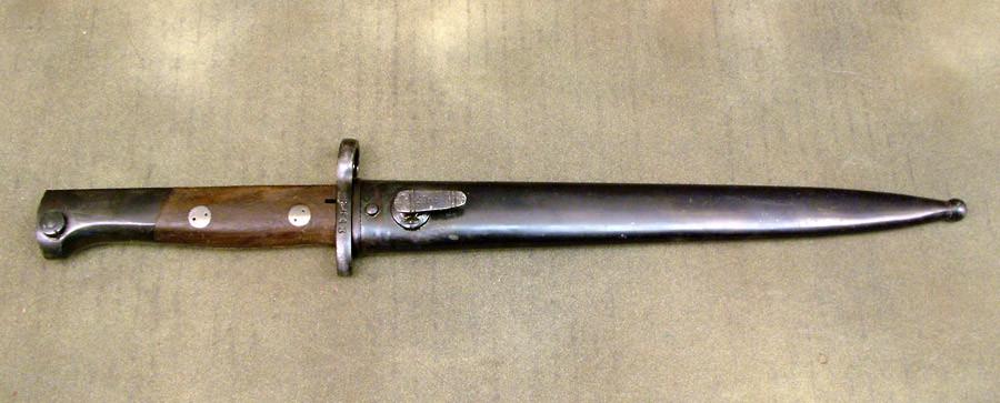 Mauser M-98 Bayonet W/ Scabbard Original Items