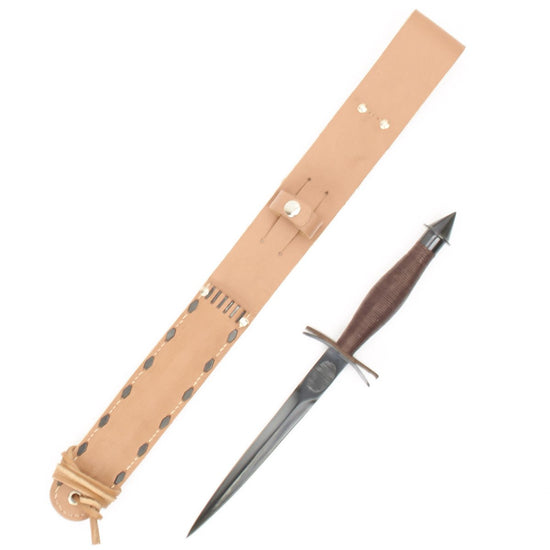 U.S. WWII V-42 Elite Special Forces Knife with Scabbard New Made Items