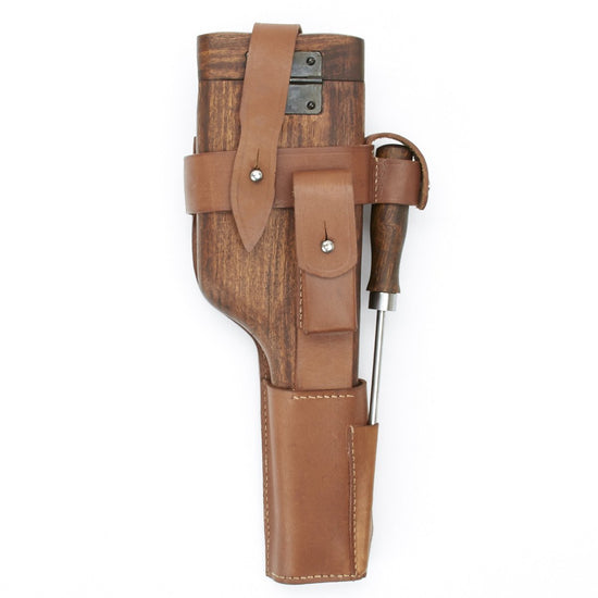 German WWI C96 Wood Buttstock Holster Set New Made Items