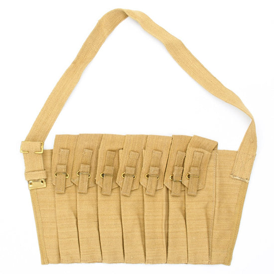 British WWII Sten Gun Seven Pocket Magazine Bandolier New Made Items